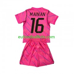 France Goalkeeper Mike Maignan 16 Away Football Shirts World Cup 2026 Kids LS