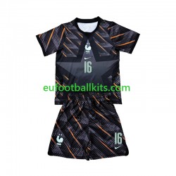 France Goalkeeper Mike Maignan 16 Home Football Shirts World Cup 2026 Kids LS
