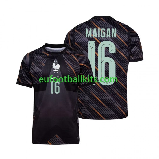 France Goalkeeper Mike Maignan 16 Home Football Shirts World Cup 2026 Men LS