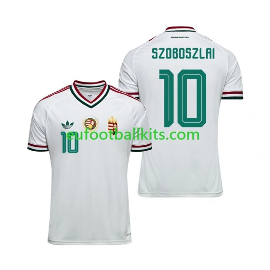 Hungary Dominik Szoboszlai 10 Away Football Shirts World Cup 2026 Men LS