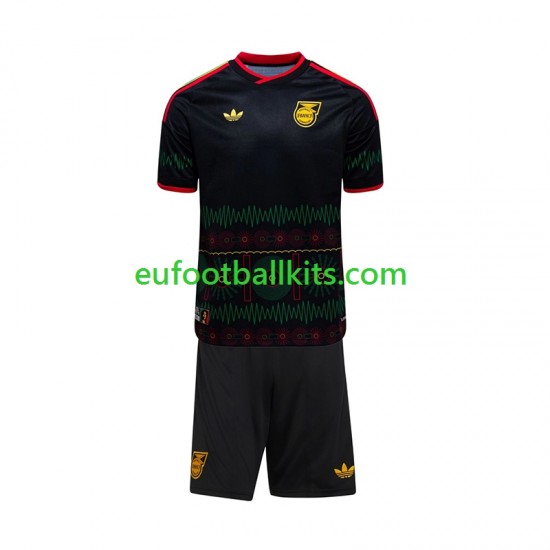 Jamaica Away Football Shirts World Cup 2026 Kids LS