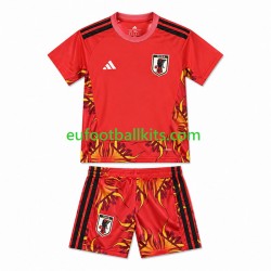 Japan Goalkeeper Home Football Shirts World Cup 2026 Kids LS