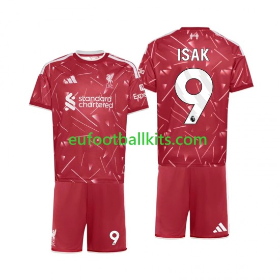 Liverpool Alexander Isak 9 Home Football Shirts 2026-2027 Kids LS