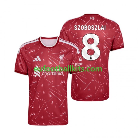 Liverpool Dominik Szoboszlai 8 Home Football Shirts 2026-2027 Men LS
