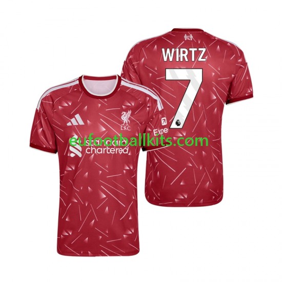 Liverpool Florian Wirtz 7 Home Football Shirts 2026-2027 Men LS
