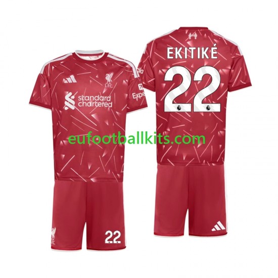 Liverpool Hugo Ekitike 22 Home Football Shirts 2026-2027 Kids LS