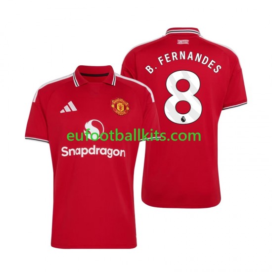 Manchester United Bruno Fernandes 8 Home Football Shirts 2026-2027 Men LS