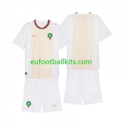 Morocco Away Football Shirts 2026 Kids LS