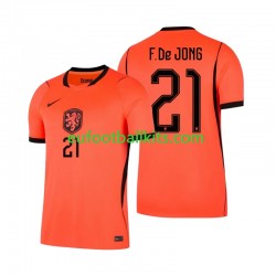 Netherlands Frenkie de Jong 21 Home Football Shirts World Cup 2026 Men LS