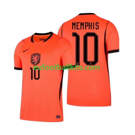 Netherlands Memphis Depay 10 Home Football Shirts World Cup 2026 Men LS