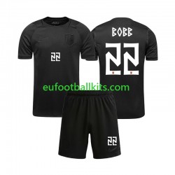 Norway Oscar Bobb 22 Away Football Shirts World Cup 2026 Kids LS