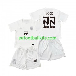 Norway Oscar Bobb 22 Third Football Shirts World Cup 2026 Kids LS