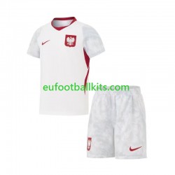 Poland Home Football Shirts World Cup 2026 Kids LS