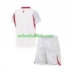 Poland Home Football Shirts World Cup 2026 Kids LS