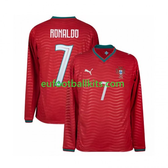 Portugal Cristiano Ronaldo 7 Home Football Shirts World Cup 2026 Men SS
