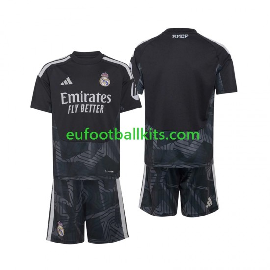 Real Madrid Goalkeeper Home Football Shirts 2026-2027 Kids LS