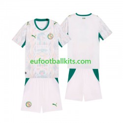 Senegal Home Football Shirts 2026 2027 Kids LS