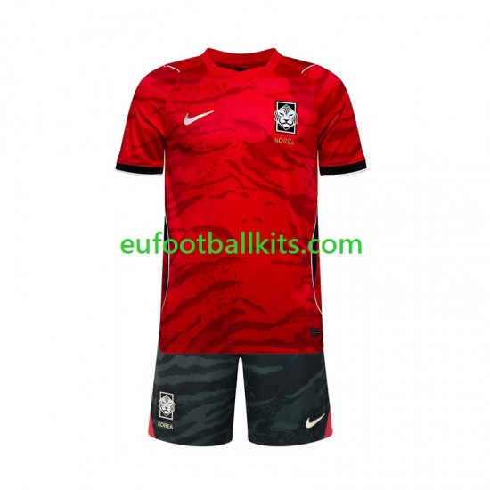 South Korea Home Football Shirts World Cup 2026 Kids LS