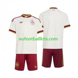 Spain Away Football Shirts World Cup 2026 Kids LS