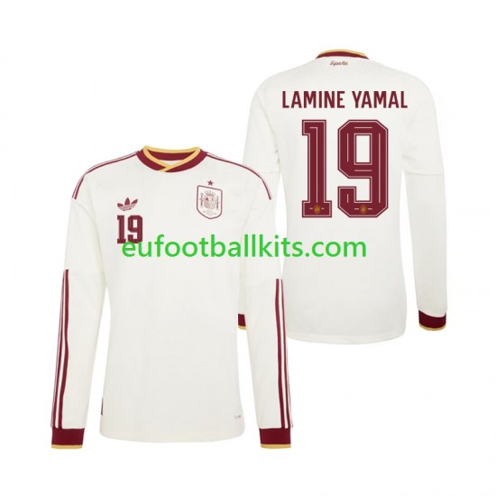 Spain Lamine Yamal 19 Away Football Shirts World Cup 2026 Men SS