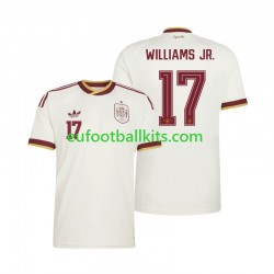 Spain Nico Williams 17 Away Football Shirts World Cup 2026 Men LS