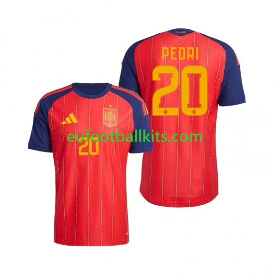 Spain Pedri 20 Home Football Shirts World Cup 2026 Men LS