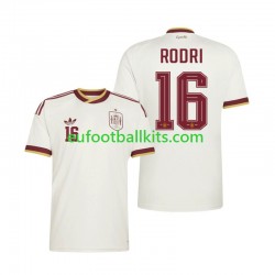 Spain Rodri 16 Away Football Shirts World Cup 2026 Men LS