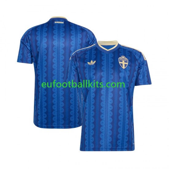 Sweden Away Football Shirts World Cup 2026 Men LS