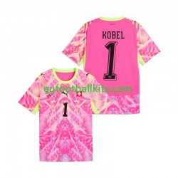Switzerland Goalkeeper Gregor Kobel 1 Away Football Shirts World Cup 2026 Men LS