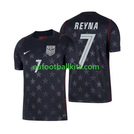 USA Giovanni Reyna 7 Away Football Shirts World Cup 2026 Men LS