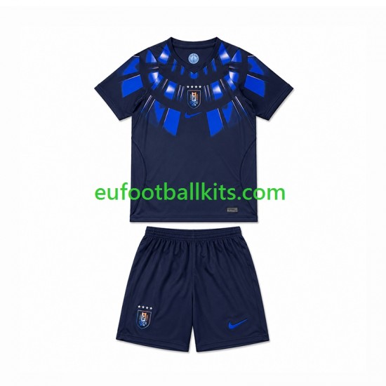 Uruguay Away Football Shirts World Cup 2026 Kids LS