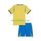 Brazil Home Football Shirts World Cup 2026 Kids LS