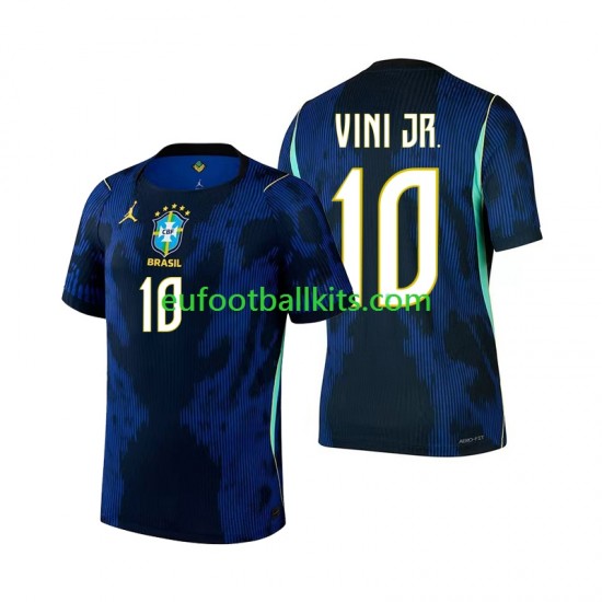 Brazil Vinicius Junior 10 Away Football Shirts World Cup 2026 Men LS