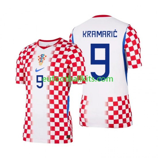 Croatia Andrej Kramaric 9 Home Football Shirts World Cup 2026 Men LS