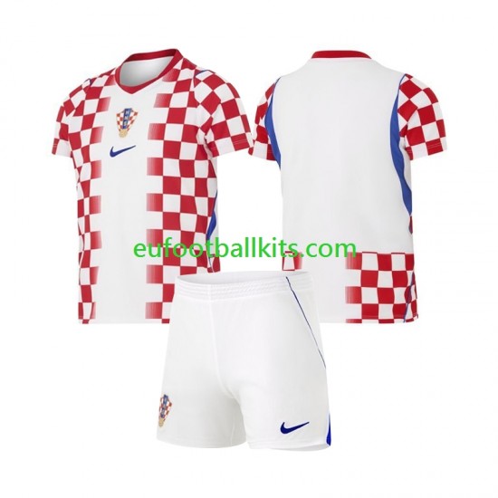 Croatia Home Football Shirts World Cup 2026 Kids LS