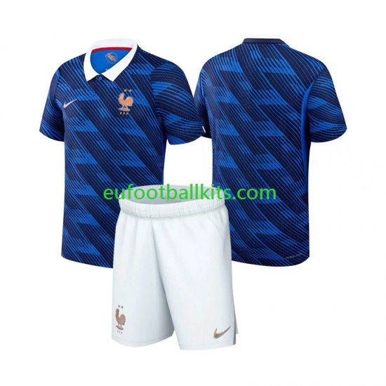 France Home Football Shirts World Cup 2026 Kids LS