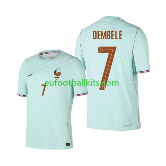 France Ousmane Dembele 7 Away Football Shirts World Cup 2026 Men LS