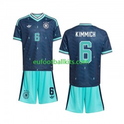 Germany Joshua Kimmich 6 Away Football Shirts World Cup 2026 Kids LS