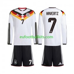 Germany Kai Havertz 7 Home Football Shirts World Cup 2026 Kids SS