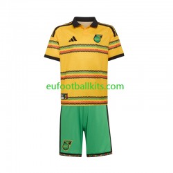 Jamaica Home Football Shirts World Cup 2026 Kids LS