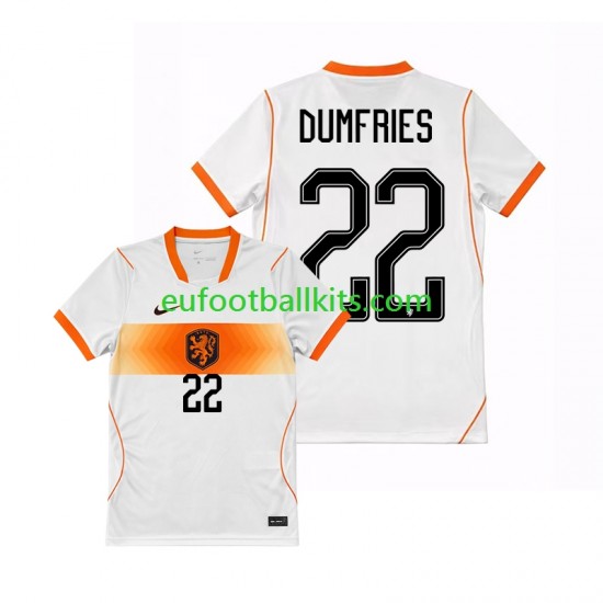 Netherlands Denzel Dumfries 22 Away Football Shirts World Cup 2026 Men LS