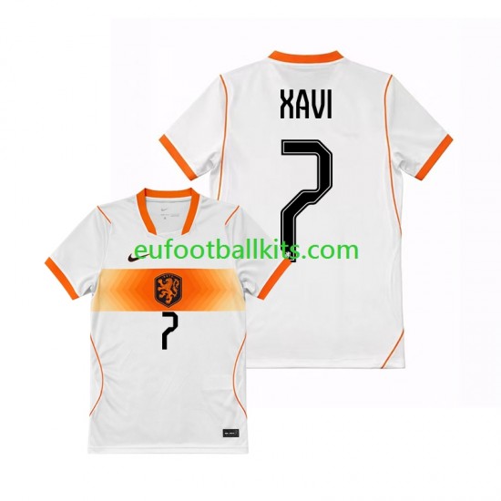 Netherlands Xavi Simons 7 Away Football Shirts World Cup 2026 Men LS