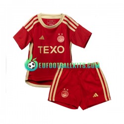 Aberdeen Home Football Shirts 2023-2024 Kids LS
