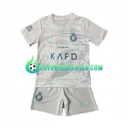 Al-Nassr Third Football Shirts 2023-2024 Kids LS