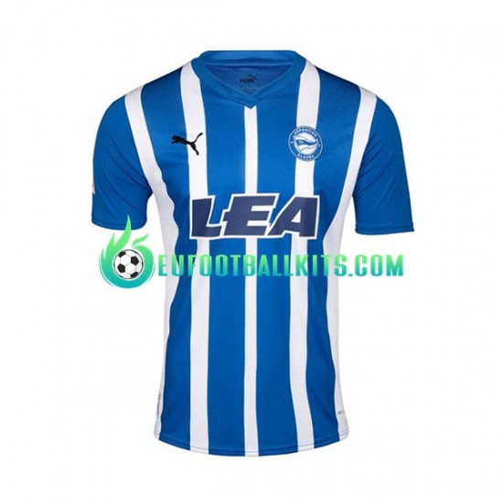 Deportivo Alaves Home Football Shirts 2023-2024 Men LS