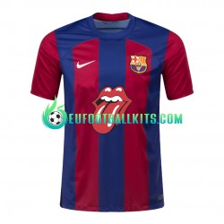 FC Barcelona Rolling Stones Home Football Shirts 2023-2024 Men LS