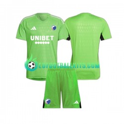 FC Copenhagen Goalkeeper Fourth Football Shirts 2023-2024 Kids LS