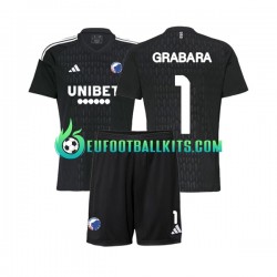 FC Copenhagen Goalkeeper GRABARA 1 Away Football Shirts 2023-2024 Kids LS