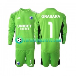 FC Copenhagen Goalkeeper GRABARA 1 Fourth Football Shirts 2023-2024 Kids SS
