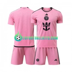 Inter Miami Home Football Shirts 2024 Kids LS